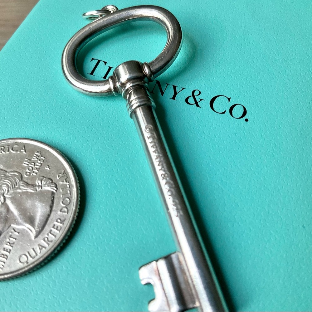 Tiffany & Co Key Pendant Sterling Silver